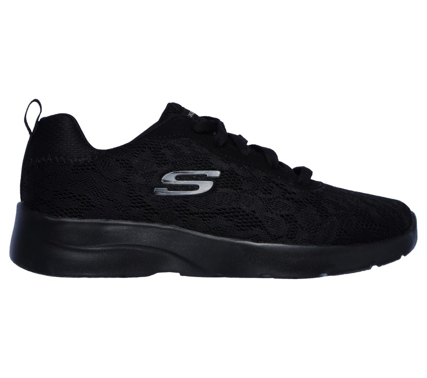 Skechers 12963_BBK fekete noi cipo
